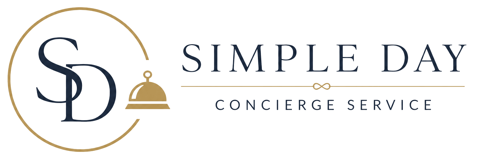 Simple Day Concierge Logo Simple Day Concierge Logo